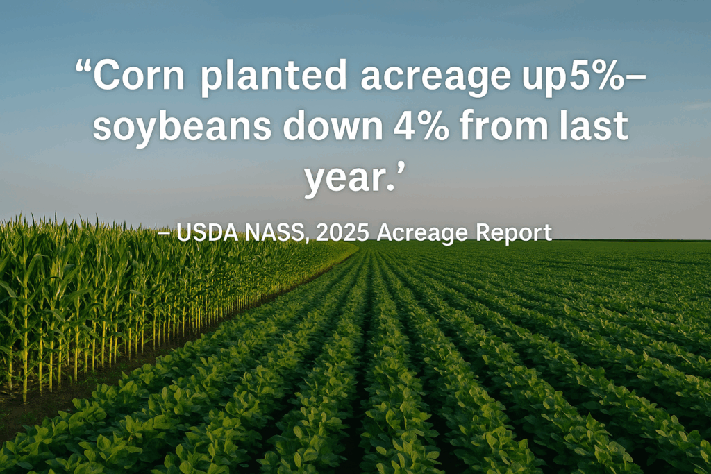 Corn Plantings Rise, Soybeans and Cotton Fall in 2025 - Corn Southeast ...