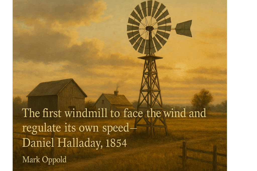 Daniel Halladay Revolutionized Windmill Technology in 1854 - Southeast ...