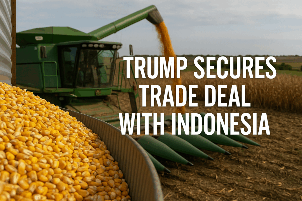 President Trump Announces Trade Deal with Indonesia - Trade Southeast AgNET