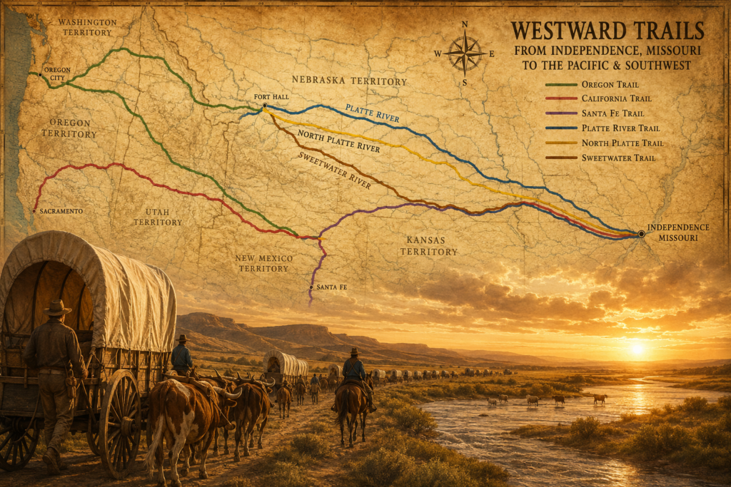 Trails to the West: The Hidden Routes That Shaped American Agriculture ...