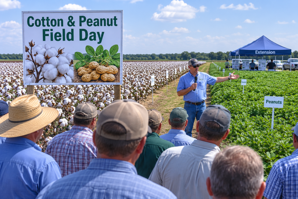Cotton, Peanut Field Day Slated for Sept. 2