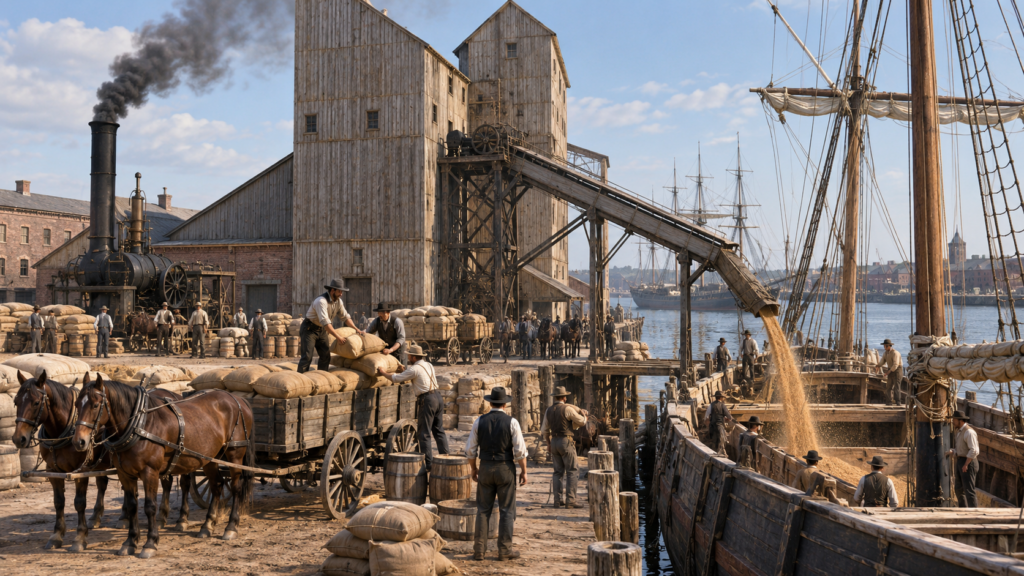 Joseph Dart and the Birth of the Grain Elevator
