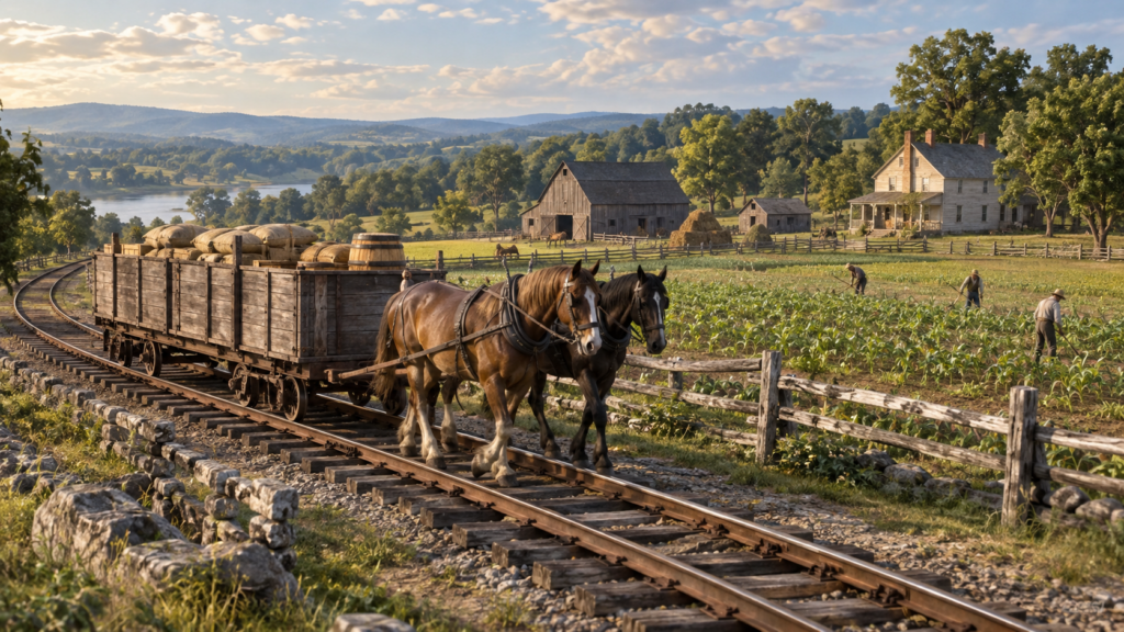 Railroads Transform American Agriculture and Rural America